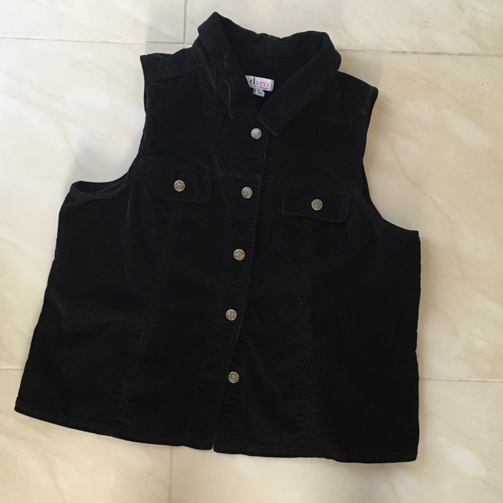 D &CO. Corduroy Vest